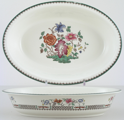 Dish oval c1980s